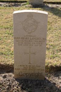 Ismailia War Memorial Cemetery - Langdon, John Henry